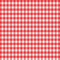 Menu 52 x 90 in. Red & White Checkered Plastic Tablecloth ME2737946